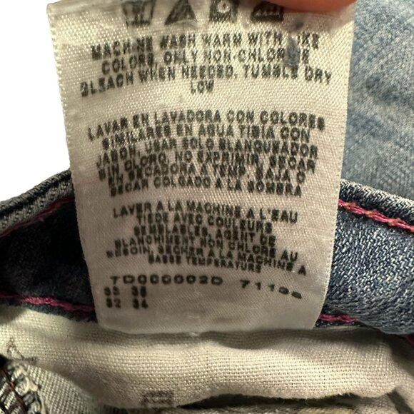 Twenty X Jeans Womens 7/8x34 Houston Lowest Rise Bootcut Embroidered Slim Fit - Picture 12 of 14